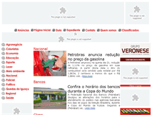 Tablet Screenshot of iguacunoticias.com.br